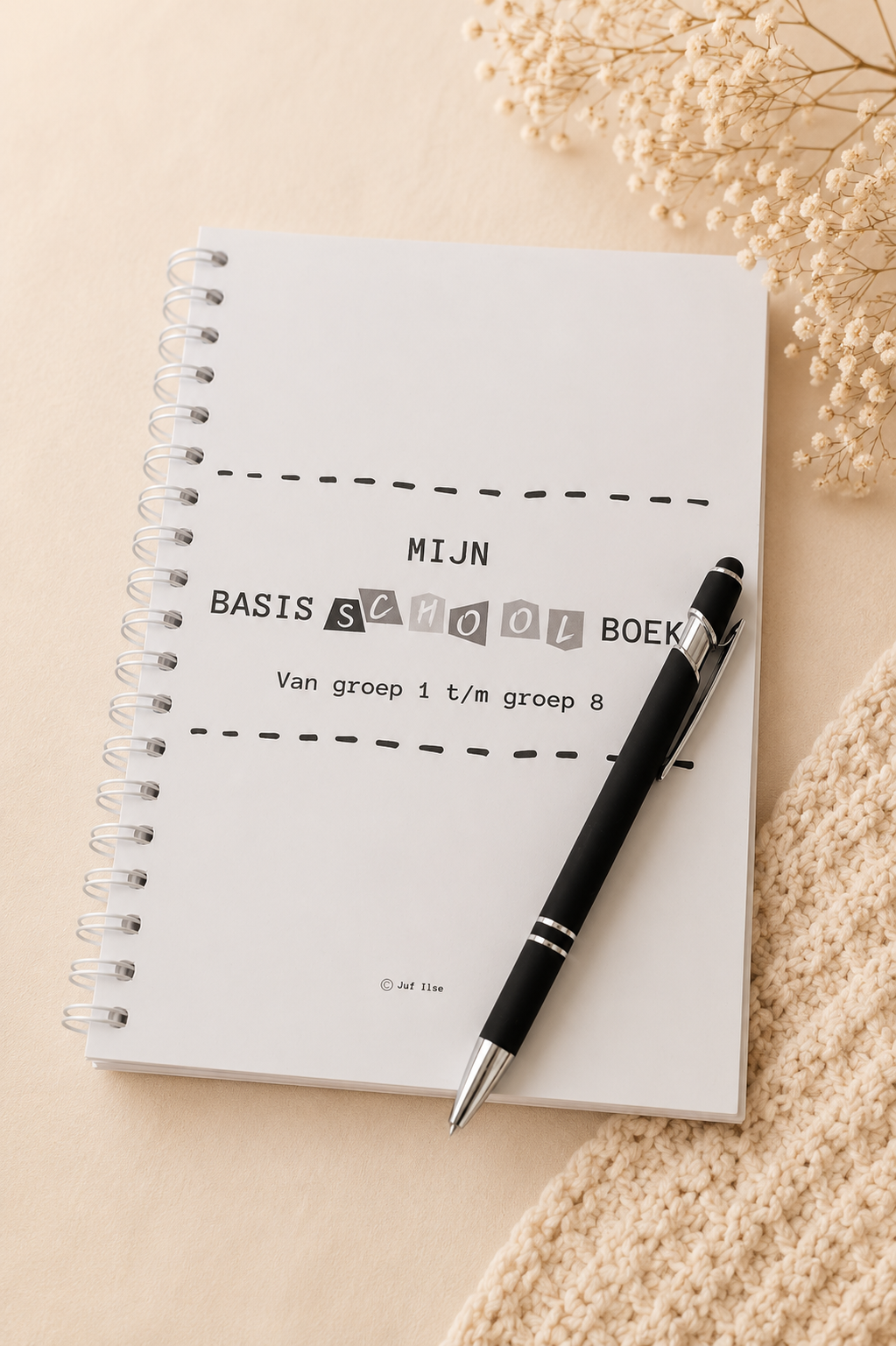 Zwarte schrijfpen – perfect voor je fotoboek