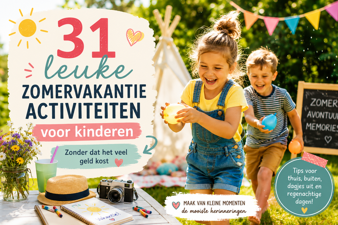 31 leuke zomervakantie activiteiten voor kinderen (zonder dat het veel geld kost)