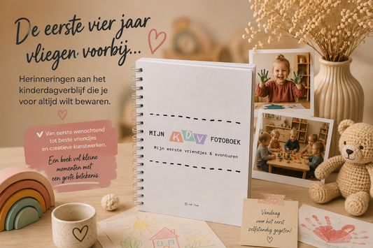 De eerste vier jaar vliegen voorbij... en voor je het weet gaan ze naar school
