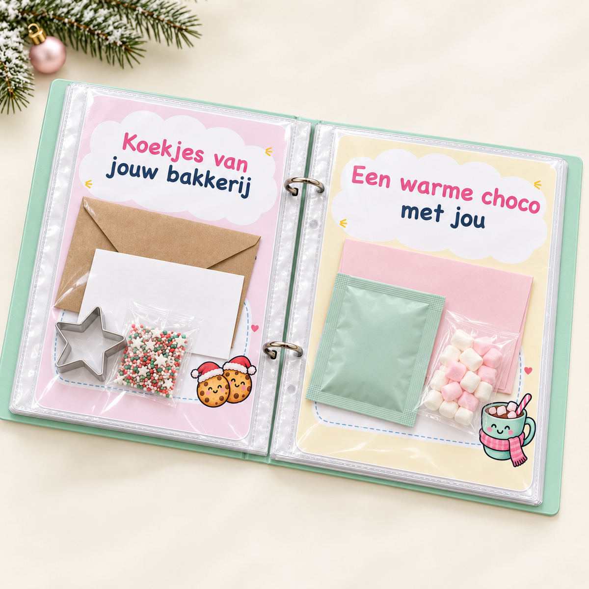 Bonnenboekje - kerstvakantie voor kinderen (PDF)