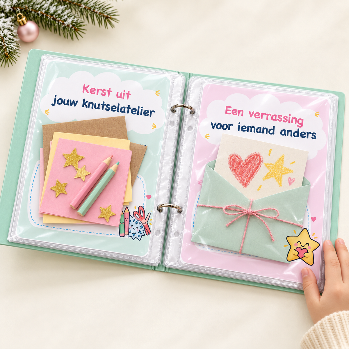Bonnenboekje - kerstvakantie voor kinderen (PDF)