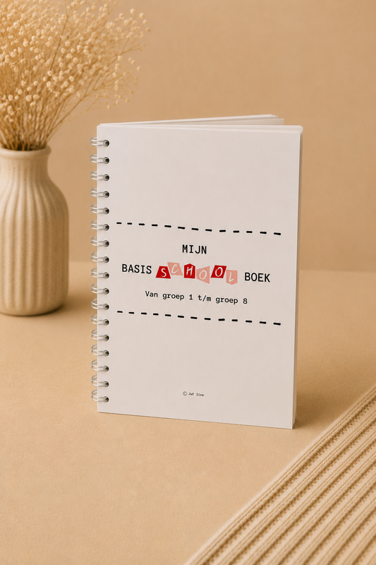 Schoolfotoboek - roze