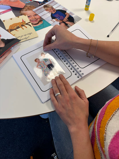 Schoolfotoboek - zwart/wit
