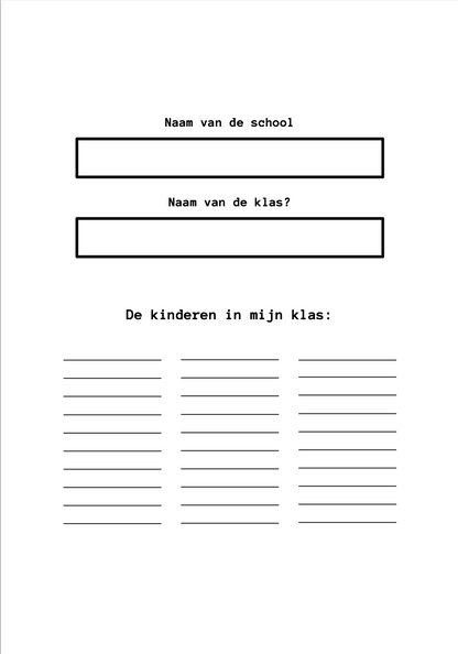 B-keuze Leerkrachten schoolfotoboek -  zwart/wit