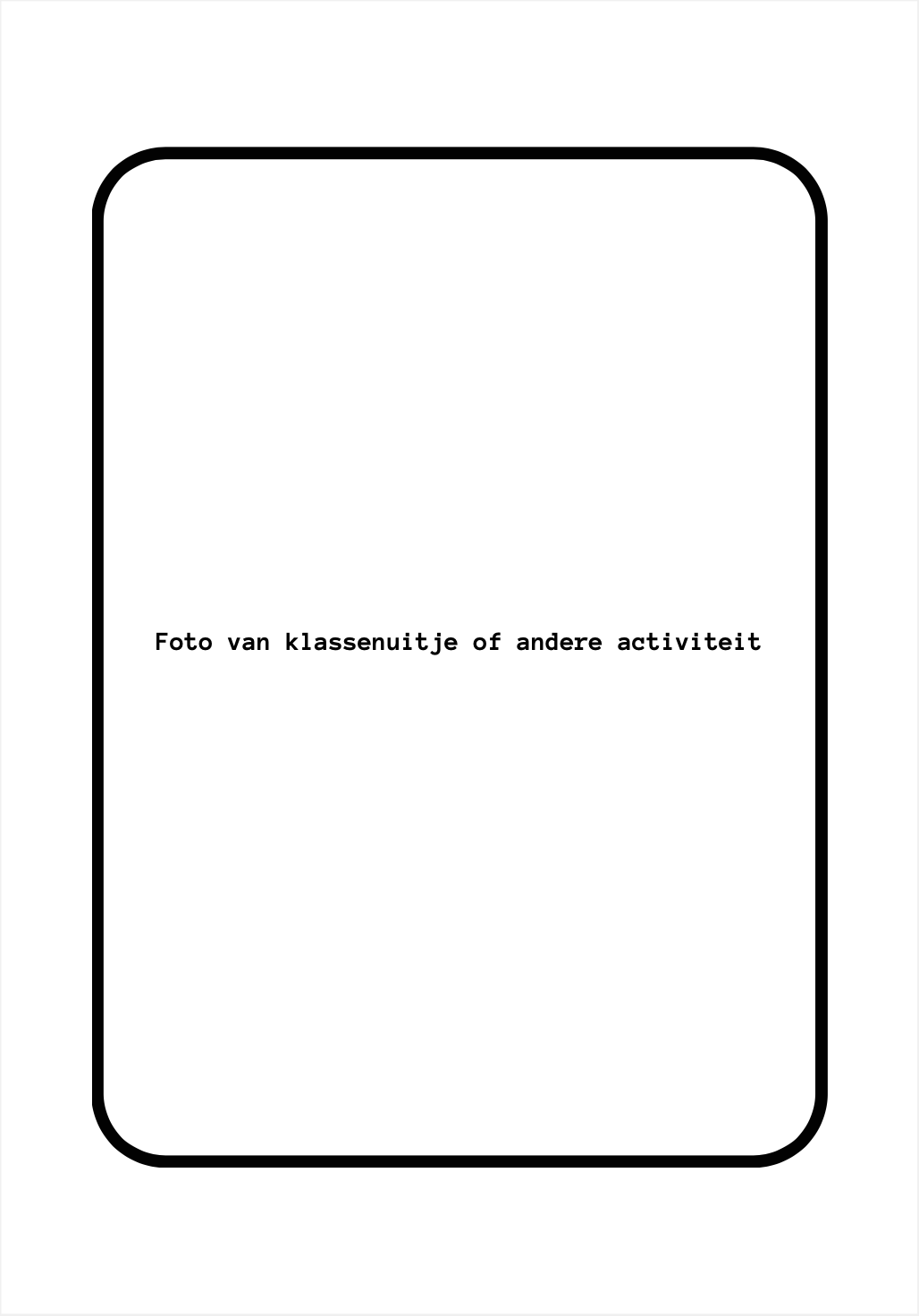 B-keuze Leerkrachten schoolfotoboek -  zwart/wit