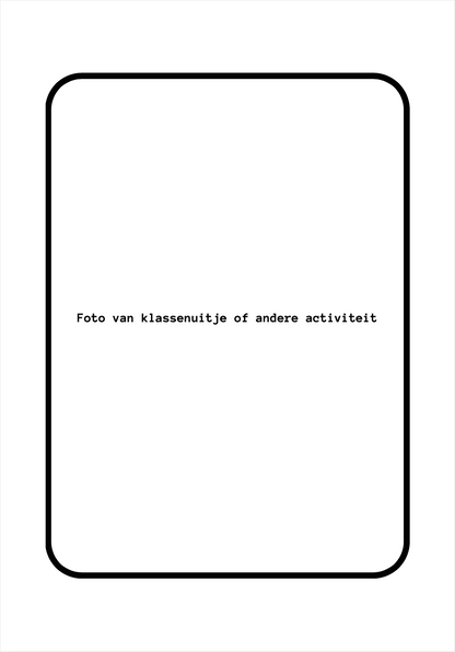 B-keuze Leerkrachten schoolfotoboek -  zwart/wit