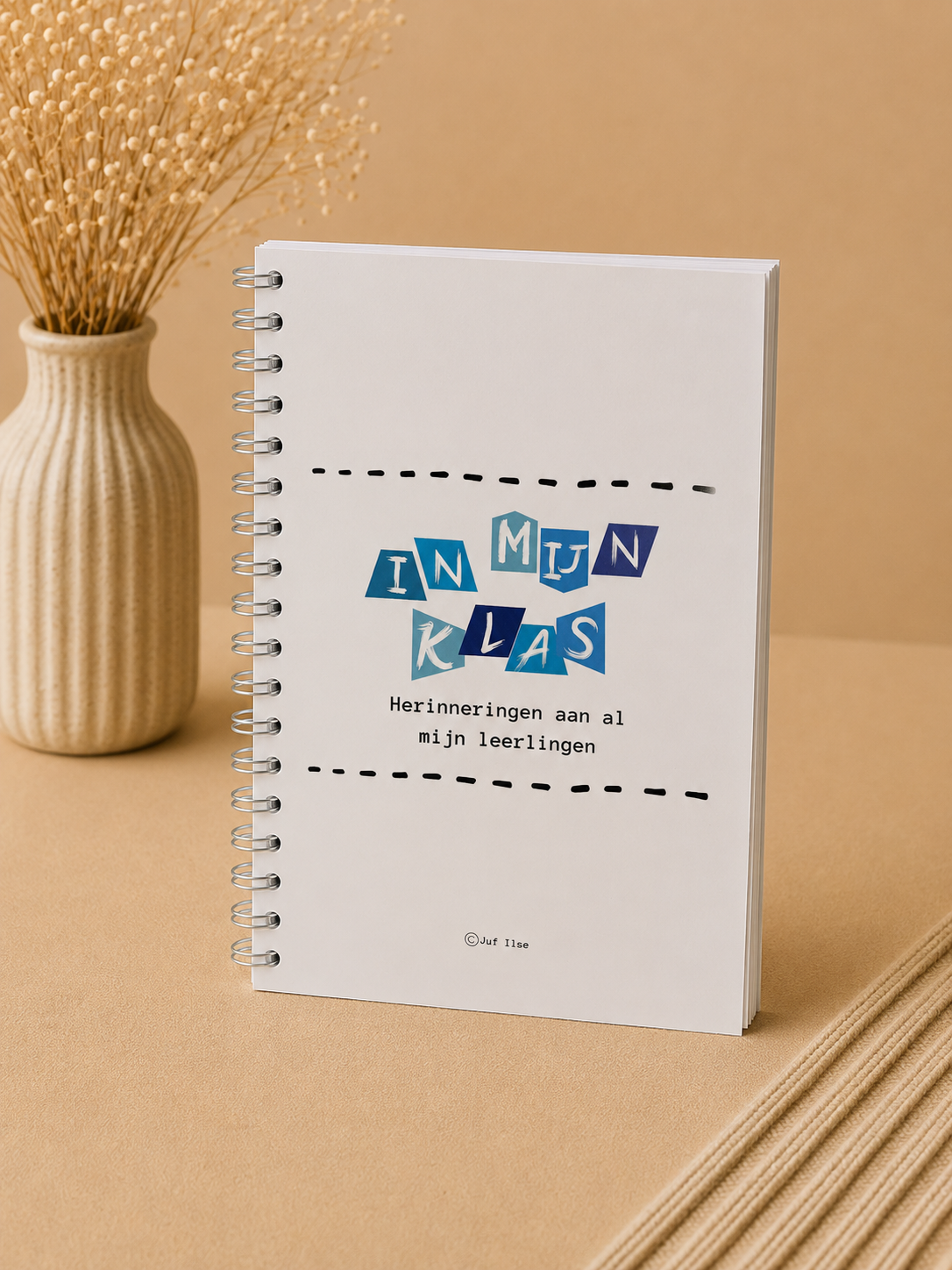 Leerkrachten schoolfotoboek - blauw