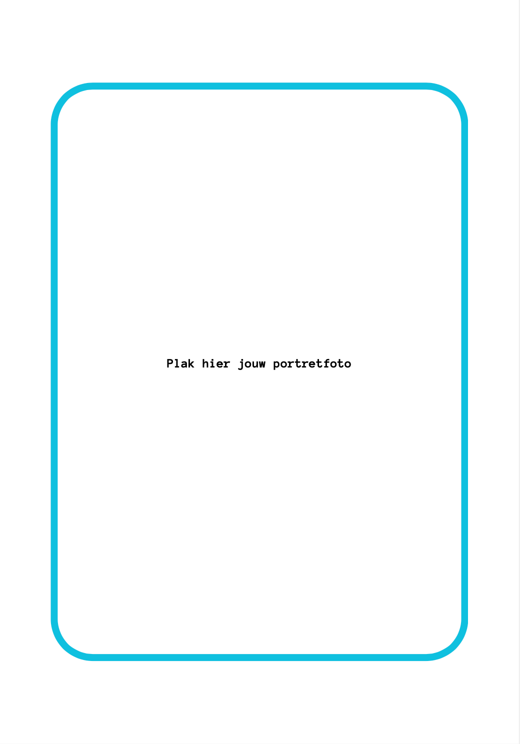 Leerkrachten schoolfotoboek - blauw