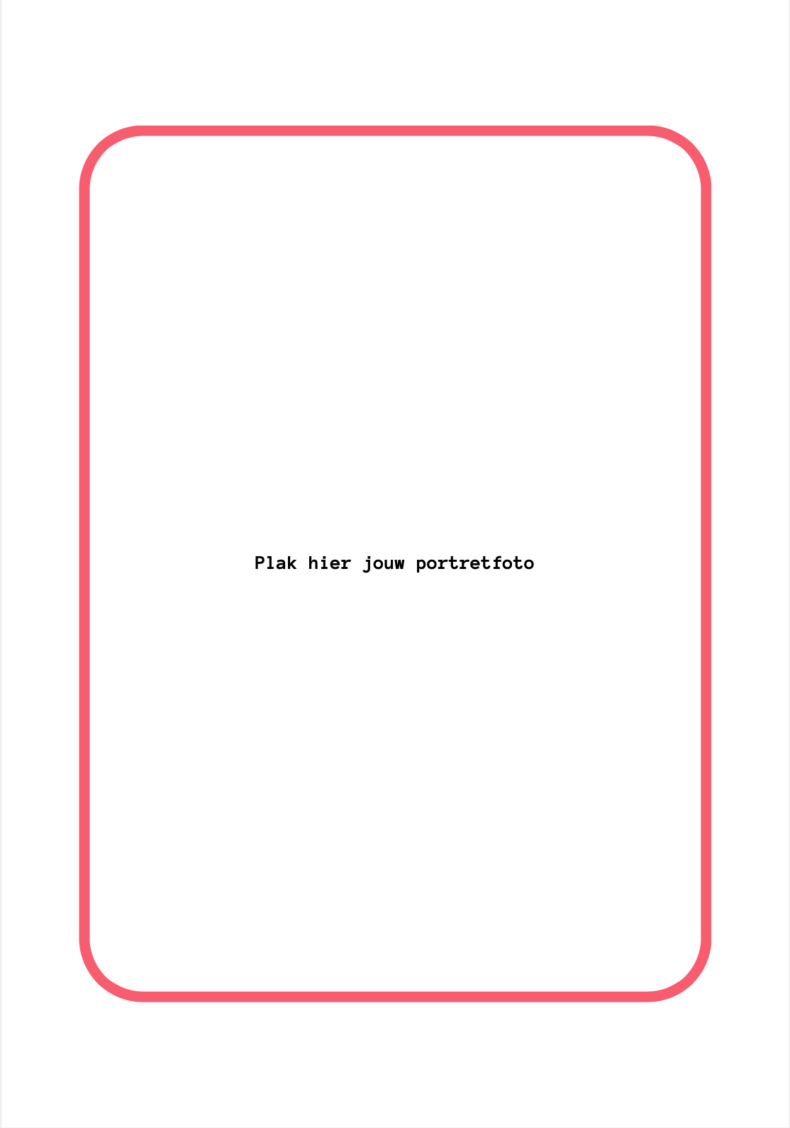 B-keuze Leerkrachten schoolfotoboek - Roze/rood