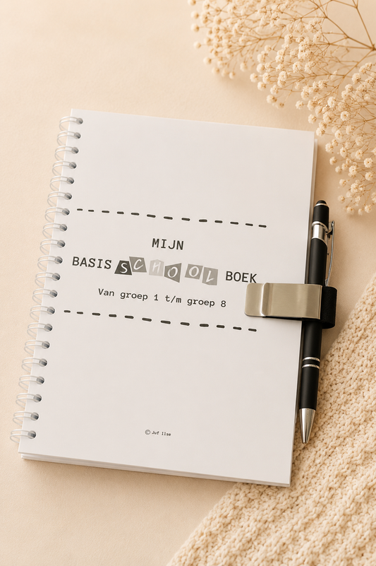Luxe leren pennenhouderclip