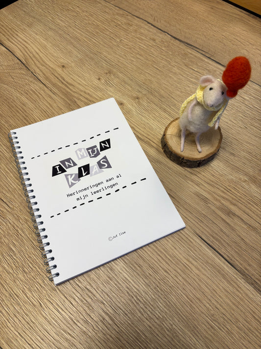 Leerkracht invulboek - basisschool - zwart/wit