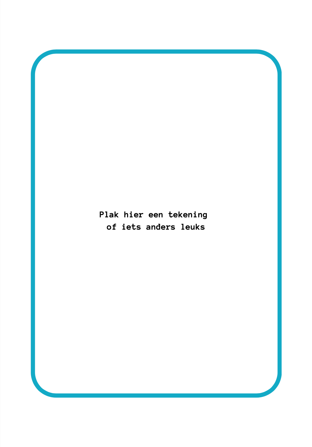 B-keuze schoolfotoboek - blauw