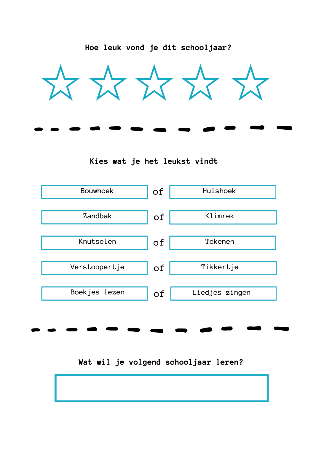 B-keuze schoolfotoboek - blauw