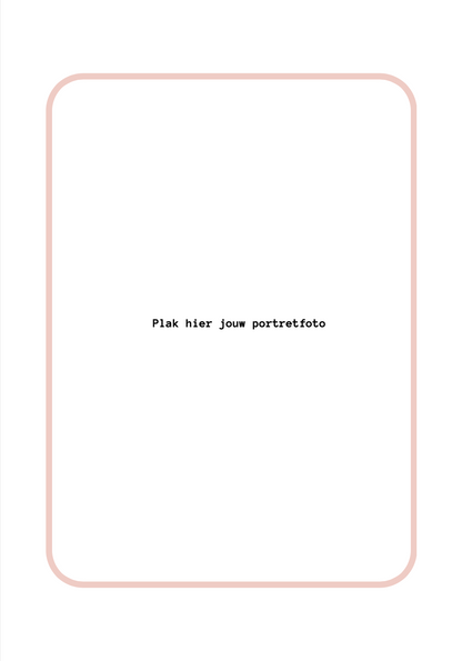 B-keuze schoolfotoboek - roze/rood