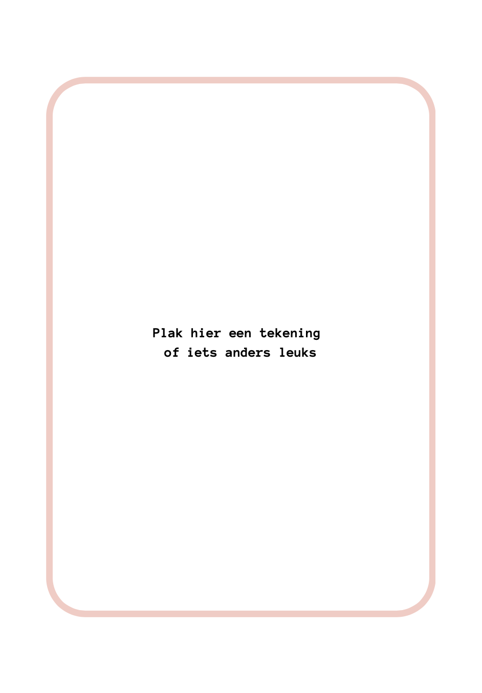 B-keuze schoolfotoboek - roze/rood