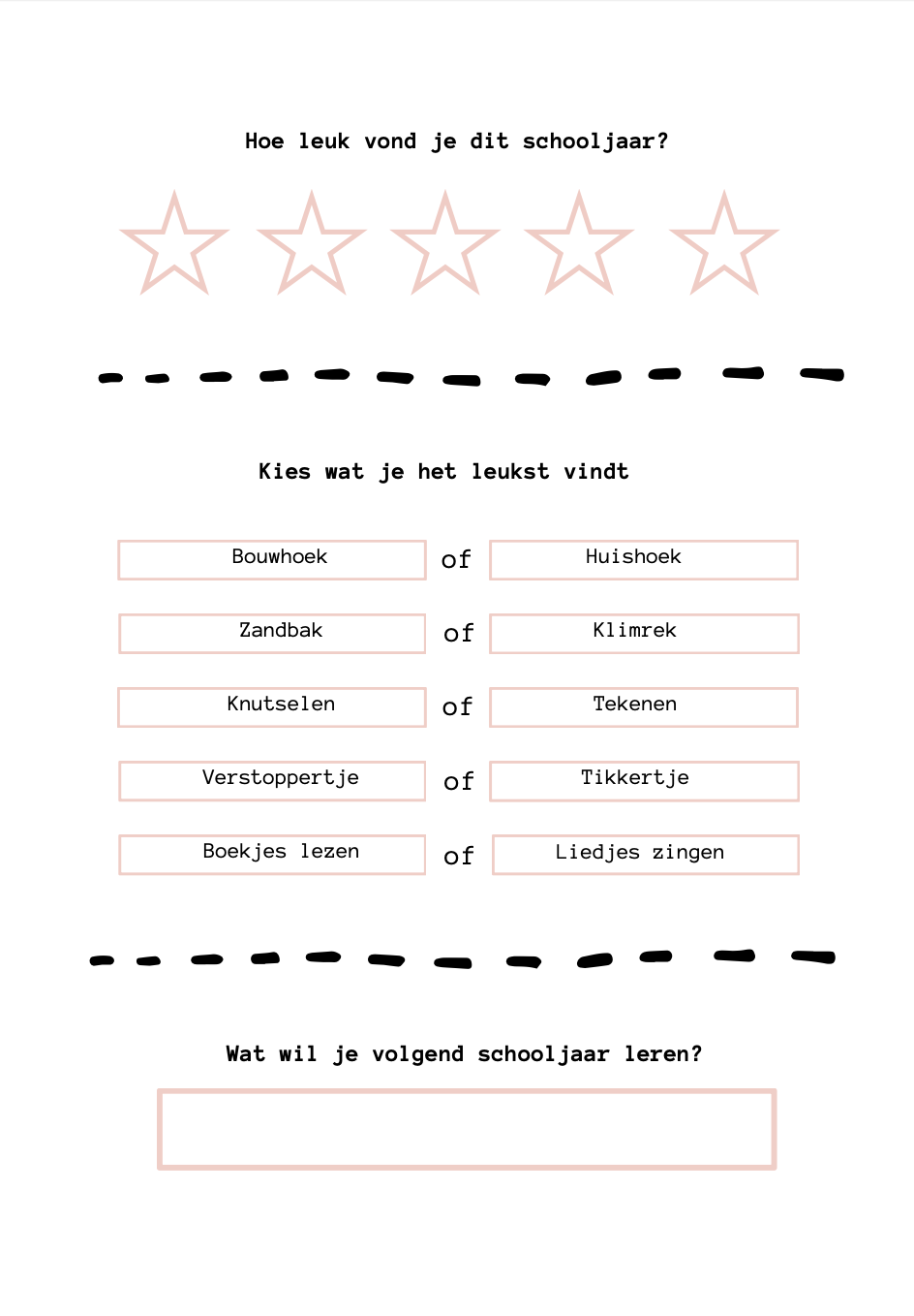 B-keuze schoolfotoboek - roze/rood