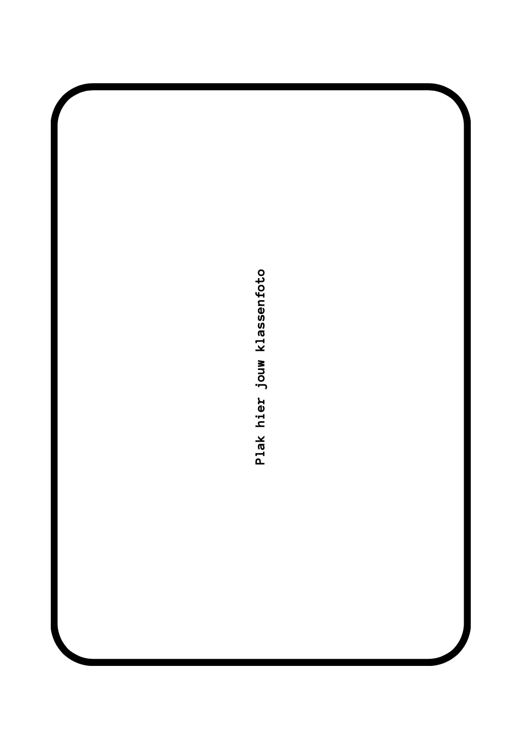 B-keuze schoolfotoboek - zwart/wit
