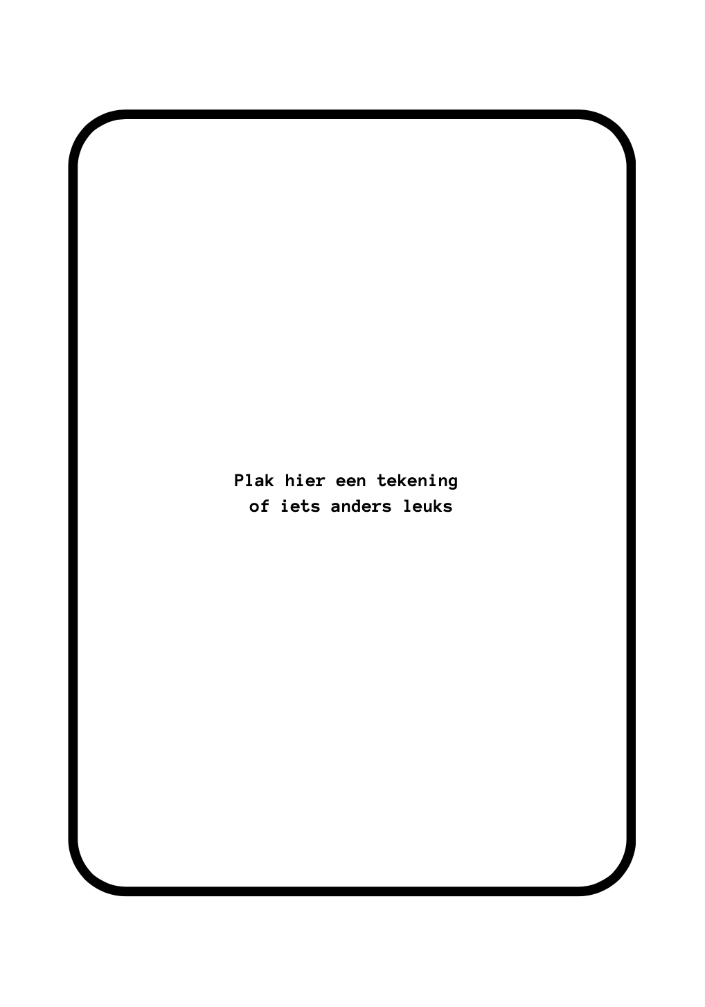 B-keuze schoolfotoboek - zwart/wit