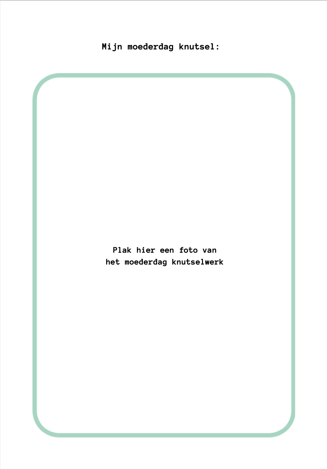 Mijn KDV-fotoboek
