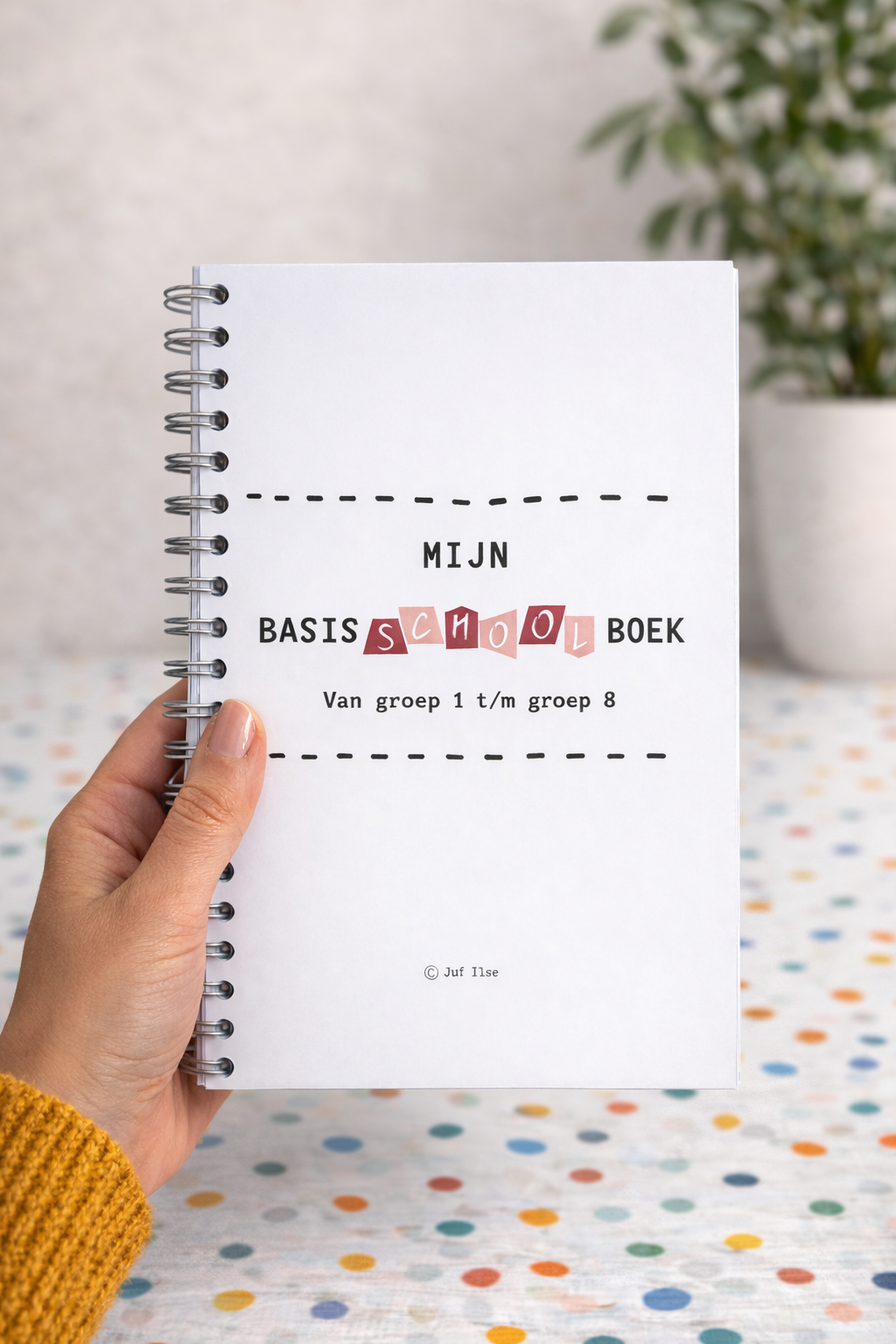 Schoolfotoboek - roze