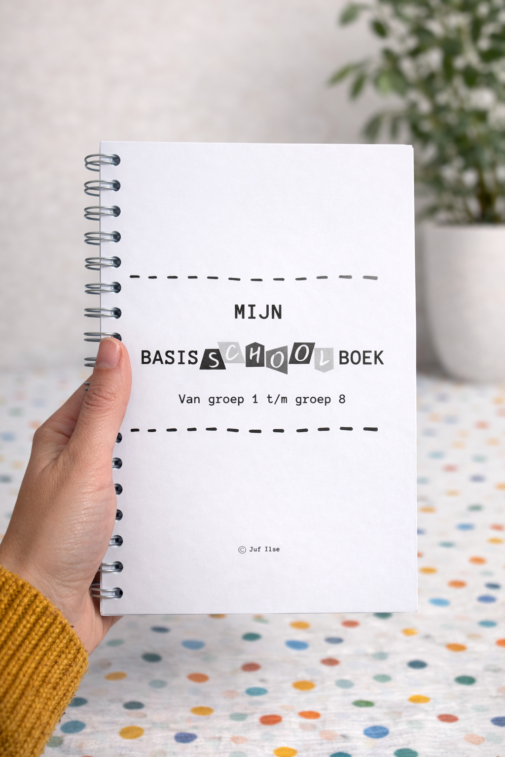 Schoolfotoboek - zwart/wit
