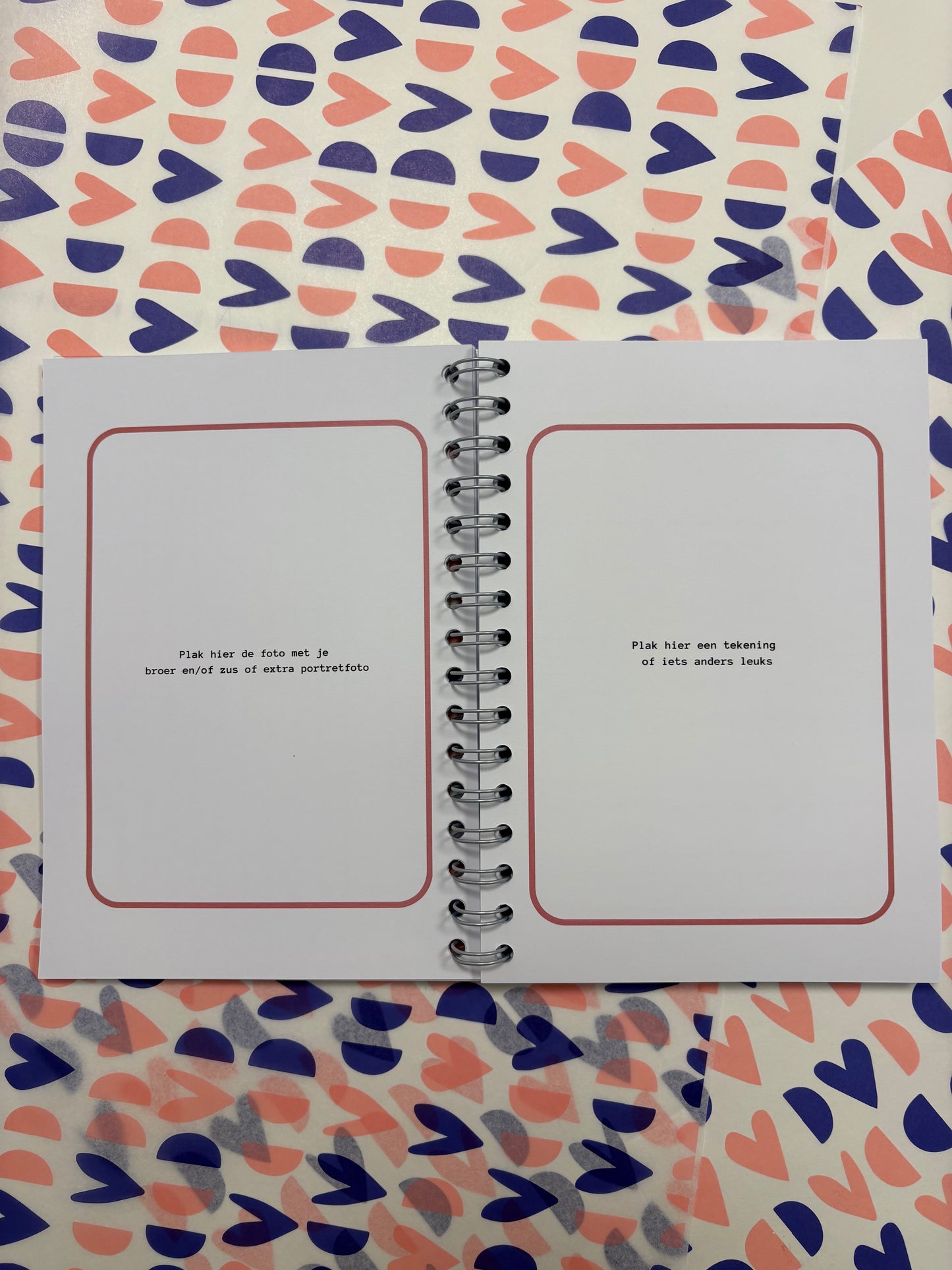 Schoolfotoboek - roze