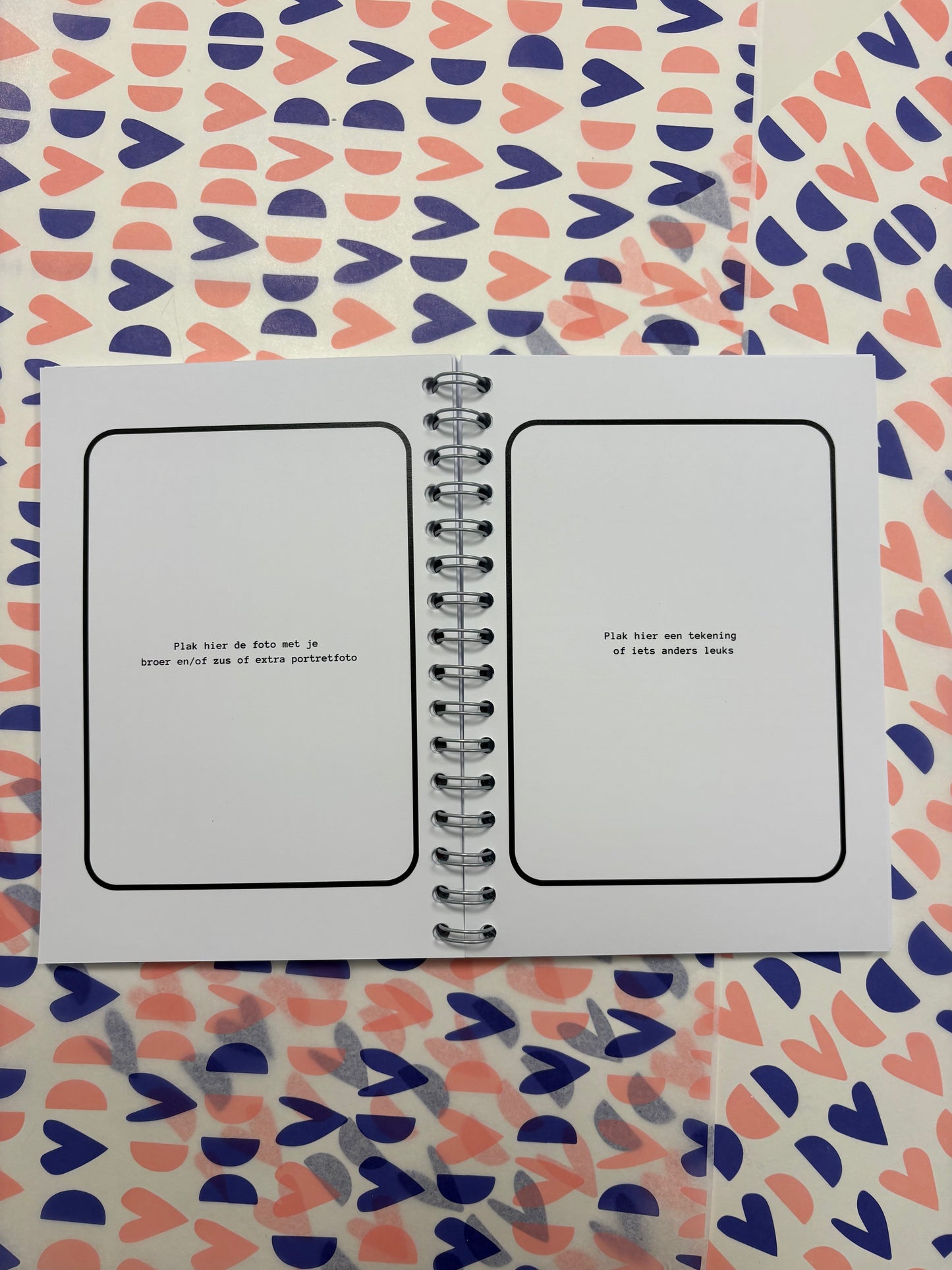Schoolfotoboek - zwart/wit