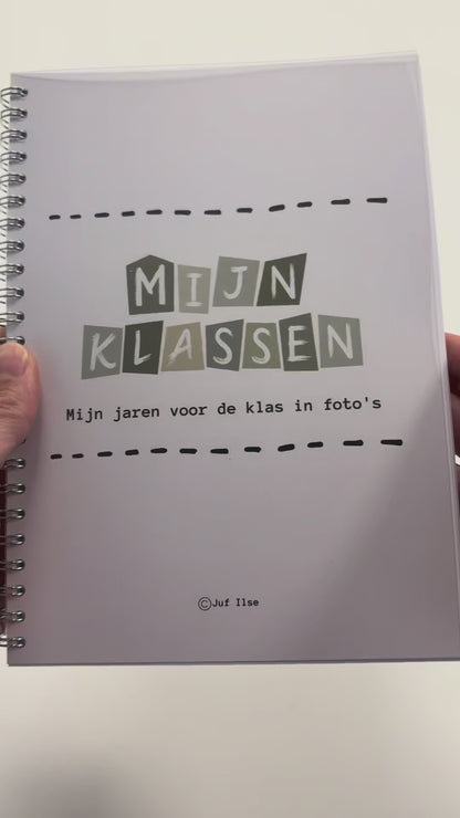 Leerkrachten schoolfotoboek – 18 schooljaren in foto's