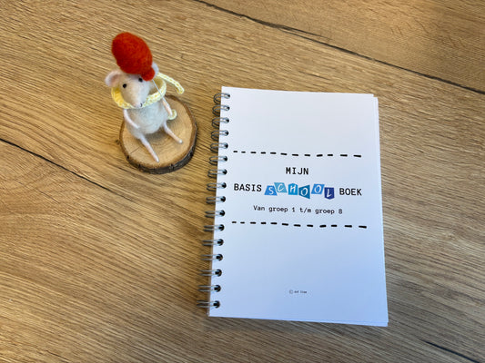 Basisschool invulboek - blauw